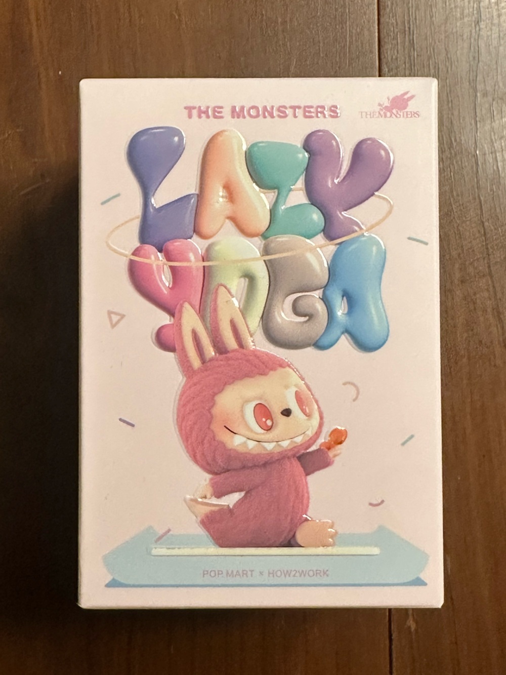 Pop Mart Labubu - Lazy Yoga “Sweating” Figurine